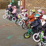 Whole Early Years Class Cycling