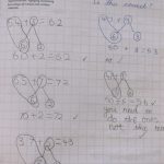 Infant class maths work